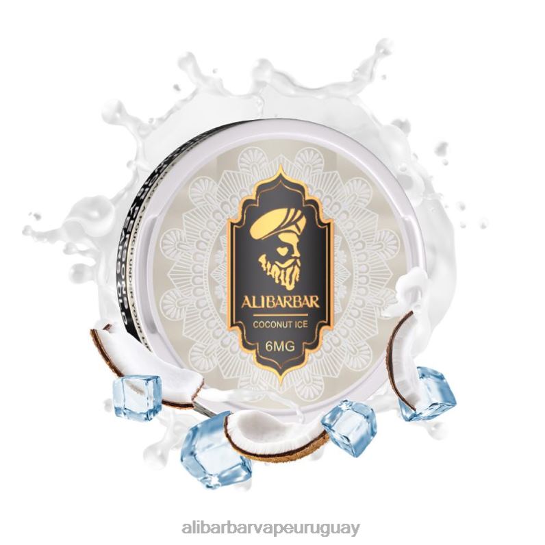 Alibarbar bolsas de nicotina hielo de coco 860N883 - Alibarbar Vape Nicotine