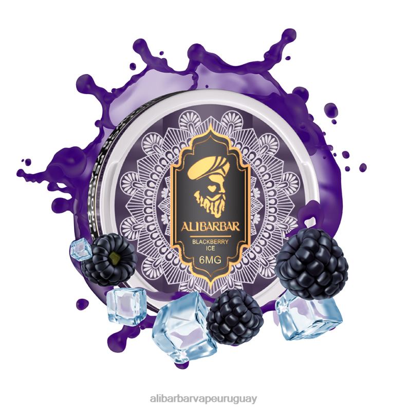 Alibarbar bolsas de nicotina hielo de uva 860N885 - Alibarbar Vape Flavours