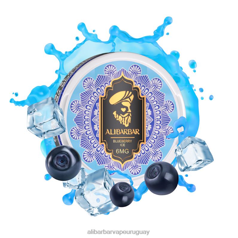 Alibarbar bolsas de nicotina hielo de uva 860N885 - Alibarbar Vape Flavours