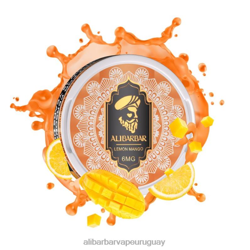 Alibarbar bolsas de nicotina mango limon 860N886 - Alibarbar Vape Review