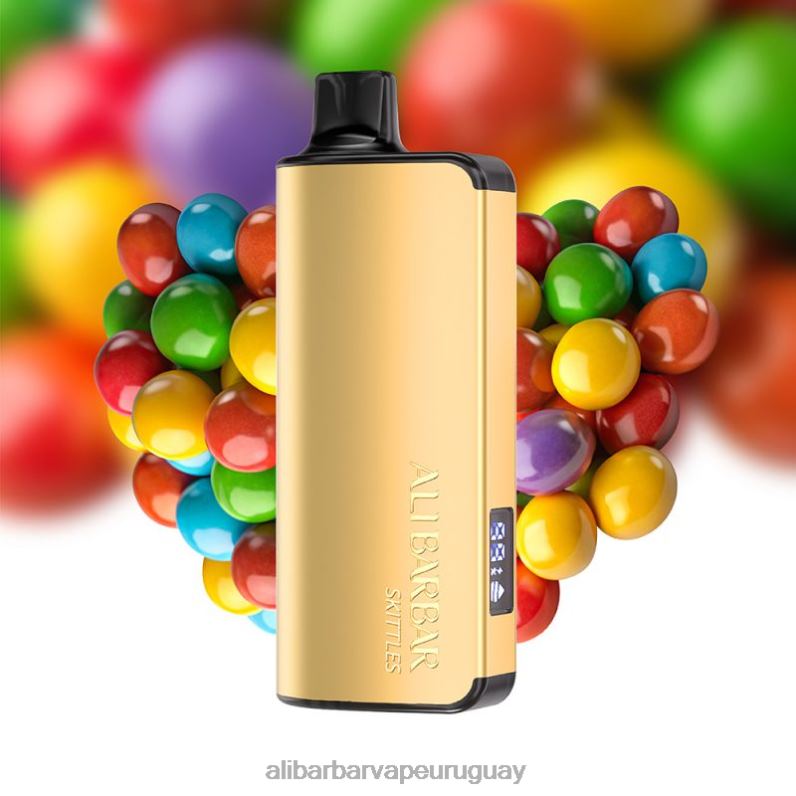 Alibarbar Ingot 20000 vaporizadores desechables caramelo arcoiris 860N841 - Alibarbar Vape Nicotine