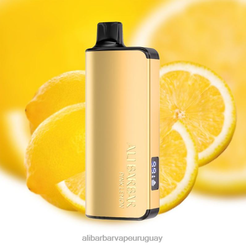 Alibarbar Ingot 20000 vaporizadores desechables limon rosa 860N840 - Alibarbar Vape Price
